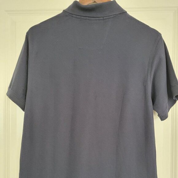 Devon & Jones Women's 100% Pima Cotton Buttons Short Sleeve Polo Lilac Shirt. L - Picture 3 of 5